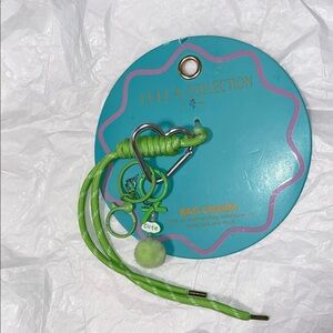 LuLaRoe Collection Lime Green Keychain Charm